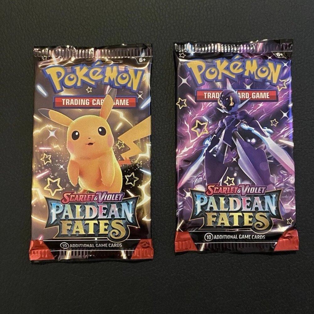 Paldean Fates Booster Packs (Set of 2)